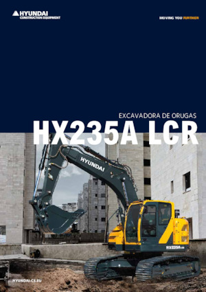 Excavatrice sur chenilles Hyundai HX235ALCR