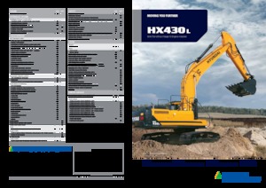 Excavatrice sur chenilles Hyundai HX430L