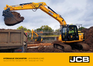 Excavatrice sur chenilles JCB JS115