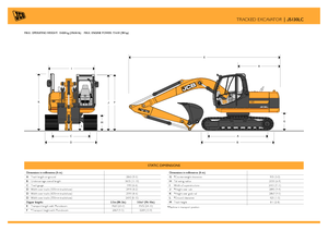 Excavatrice sur chenilles JCB JS 130 LC