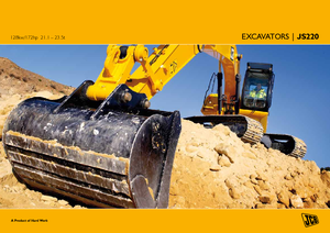 Excavatrice sur chenilles JCB JS 220 LR