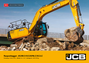 Excavatrice sur chenilles JCB JS210LC