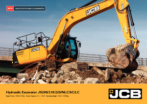 Excavatrice sur chenilles JCB JS210LC