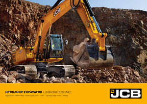 Excavatrice sur chenilles JCB JS240LC