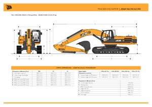 Excavatrice sur chenilles JCB JS 260 LC
