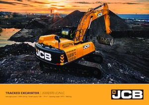 Excavatrice sur chenilles JCB JS370 LC