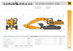 Excavatrice sur chenilles JCB JS 460