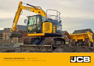 Excavatrice sur chenilles JCB JS141LC