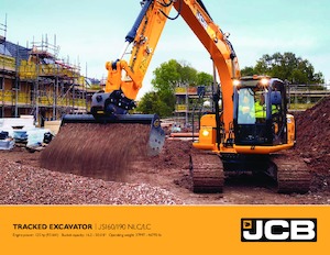 Excavatrice sur chenilles JCB JS160