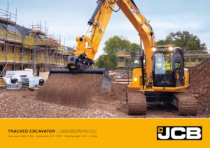 Excavatrice sur chenilles JCB JS180LC