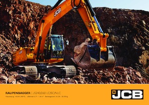 Excavatrice sur chenilles JCB JS240SC