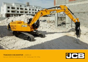 Excavatrice sur chenilles JCB JS305