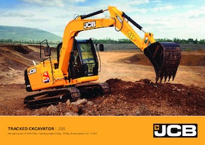 Excavatrice sur chenilles JCB JS85