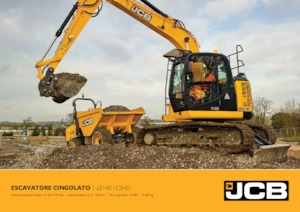 Excavatrice sur chenilles JCB JZ 140 LC