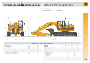 Excavatrice sur chenilles JCB JZ 255 NC