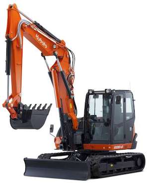 Excavatrice sur chenilles Kubota KX080-4α 2PC