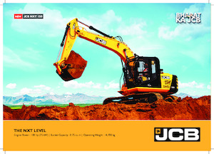 Excavatrice sur chenilles JCB NXT 150