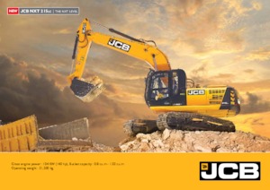 Excavatrice sur chenilles JCB NXT 215LC