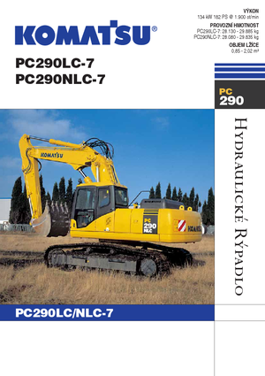 Excavatrice sur chenilles Komatsu PC290LC-7