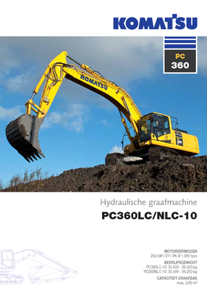Excavatrice sur chenilles Komatsu PC360LC-10