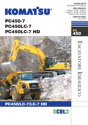 Excavatrice sur chenilles Komatsu PC450LC-7