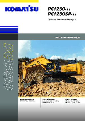 Excavatrice sur chenilles Komatsu PC1250-11E0