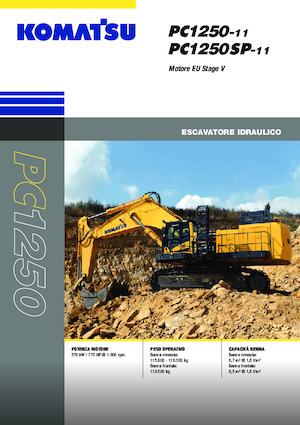 Excavatrice sur chenilles Komatsu PC1250-11E0