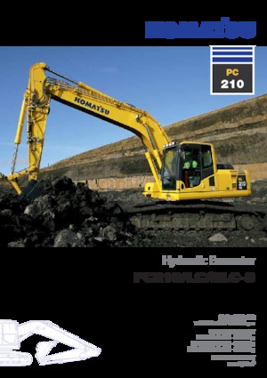 Excavatrice sur chenilles Komatsu PC210LC-8