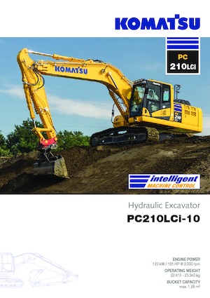 Excavatrice sur chenilles Komatsu PC210LCi-10