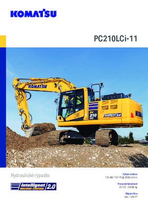 Excavatrice sur chenilles Komatsu PC210LCi-11E0