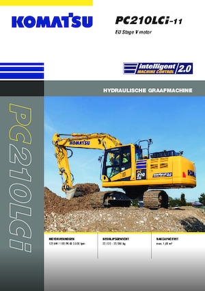 Excavatrice sur chenilles Komatsu PC210LCi-11E0