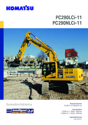 Excavatrice sur chenilles Komatsu PC290LCi-11E0