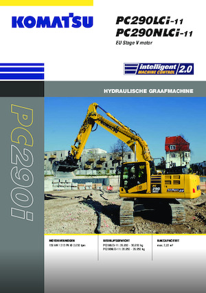 Excavatrice sur chenilles Komatsu PC290NLCi-11E0