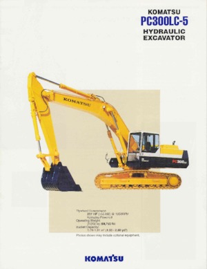 Excavatrice sur chenilles Komatsu PC300LC-5