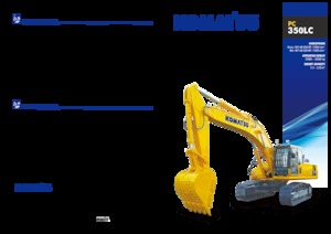 Excavatrice sur chenilles Komatsu PC350LC-8MO