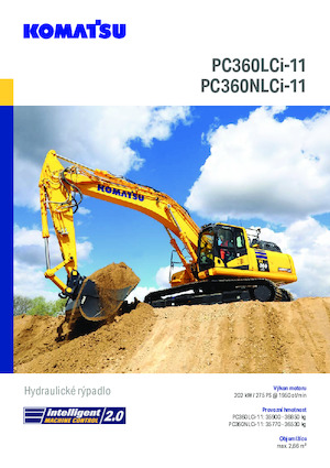 Excavatrice sur chenilles Komatsu PC360LCi-11 