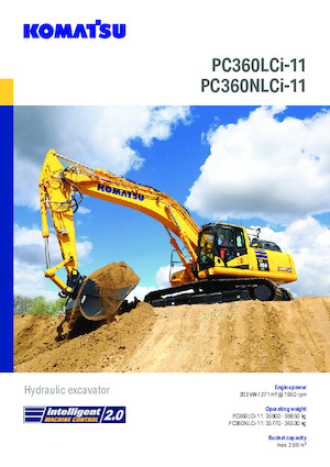 Excavatrice sur chenilles Komatsu PC360LCi-11
