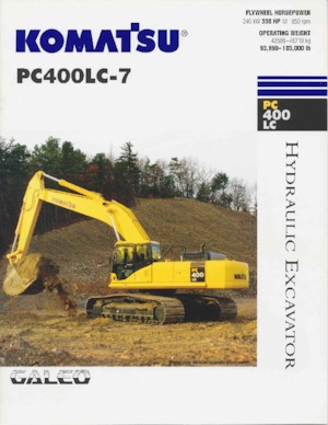 Excavatrice sur chenilles Komatsu PC400LC-7