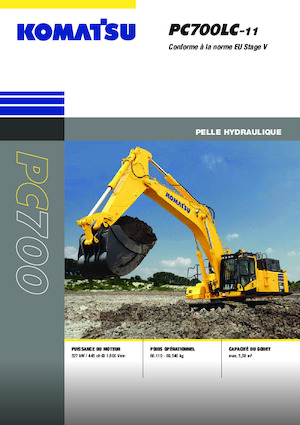 Excavatrice sur chenilles Komatsu PC700LC-11E0