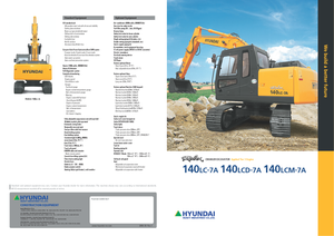 Excavatrice sur chenilles Hyundai R 140 LC 7A