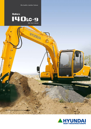 Excavatrice sur chenilles Hyundai R 140 LC-9