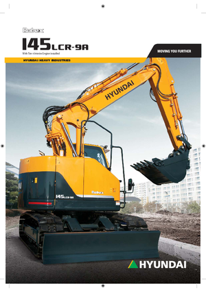 Excavatrice sur chenilles Hyundai R 145 LCR-9 A