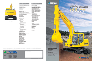 Excavatrice sur chenilles Hyundai R 160 LC 7