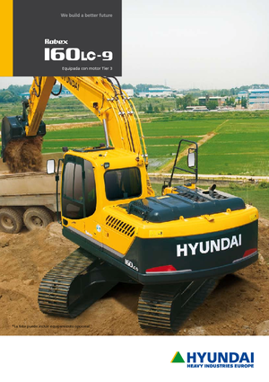 Excavatrice sur chenilles Hyundai R 160 LC 9