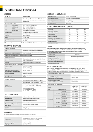 Excavatrice sur chenilles Hyundai R 180 LC-9 A