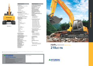 Excavatrice sur chenilles Hyundai R 210 LC 7