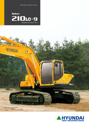 Excavatrice sur chenilles Hyundai R 210 LC 9