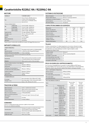 Excavatrice sur chenilles Hyundai R 220 LC-9 A