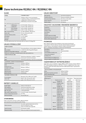 Excavatrice sur chenilles Hyundai R 220 LC-9 A