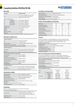 Excavatrice sur chenilles Hyundai R 235 LCR-9 A
